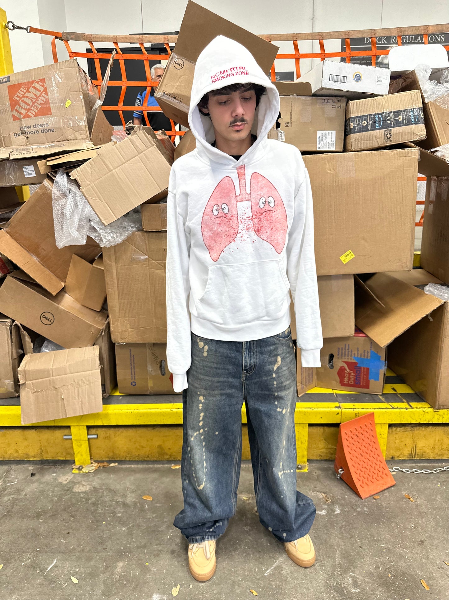 "smoke" hoodie
