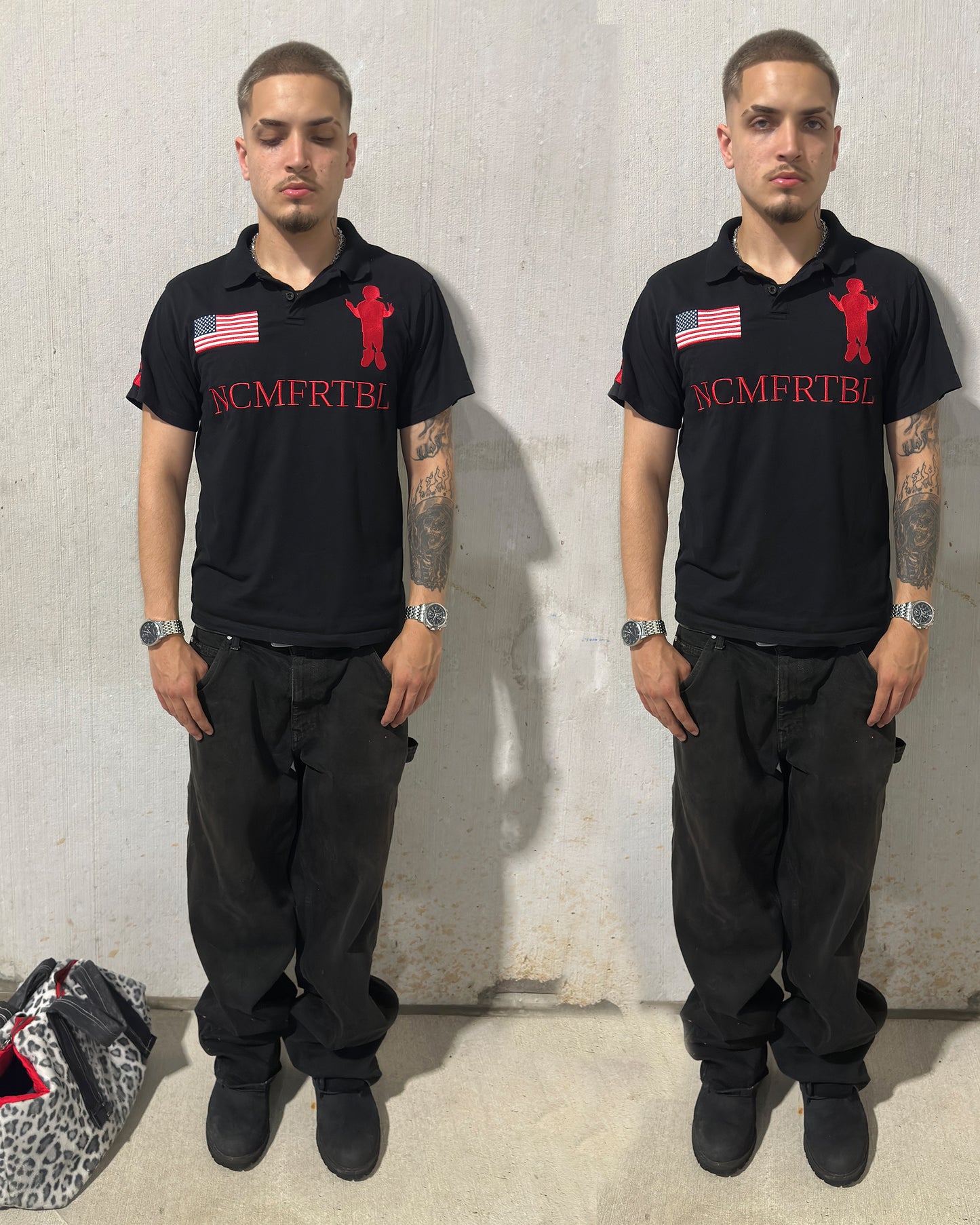 "2004" polo shirt
